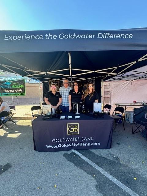 The Goldwater Bank Lake Havasu team at a function