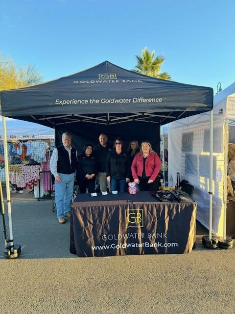 The Goldwater Bank Lake Havasu team at a function